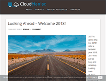 Tablet Screenshot of cloudmaniac.net